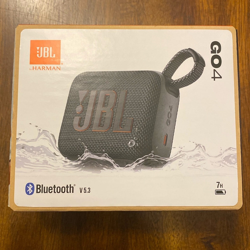 New JBL GO4 portable speaker
